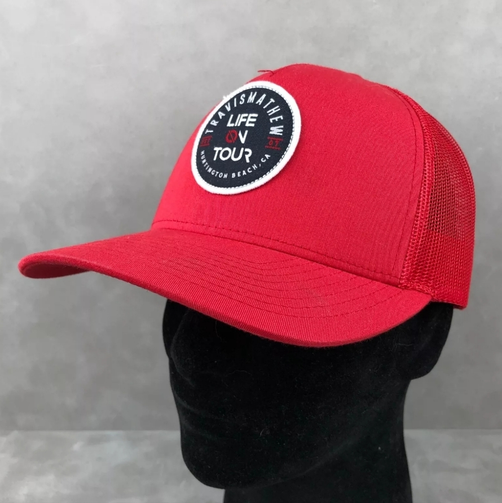 Travis Mathew Life on Tour Huntington Beach CA hat